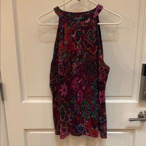 Lauren Ralph Lauren XL EUC Halter Style Sleeveless Top